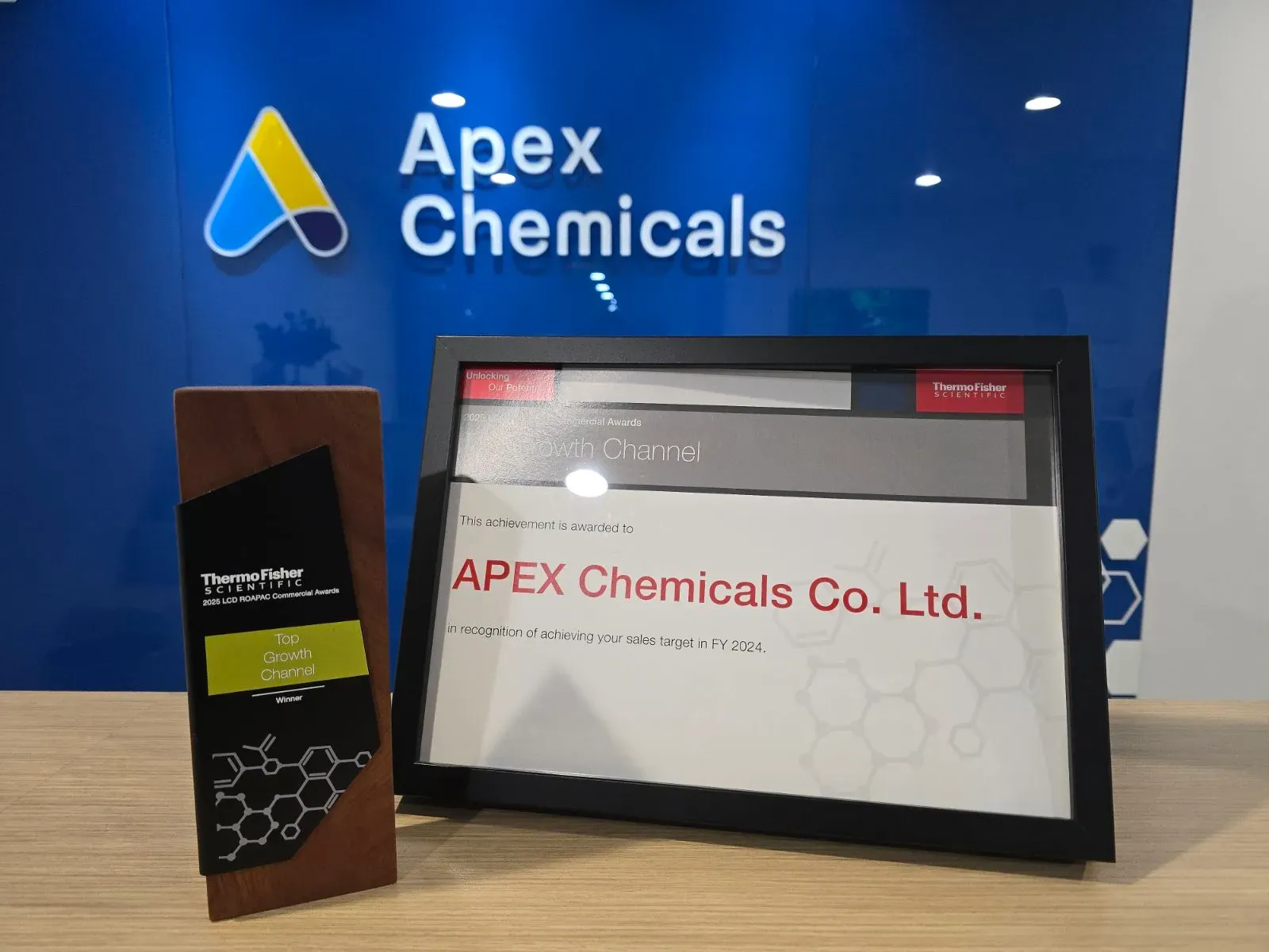 Top Growth Channel Award Thermo Fisher Scientific