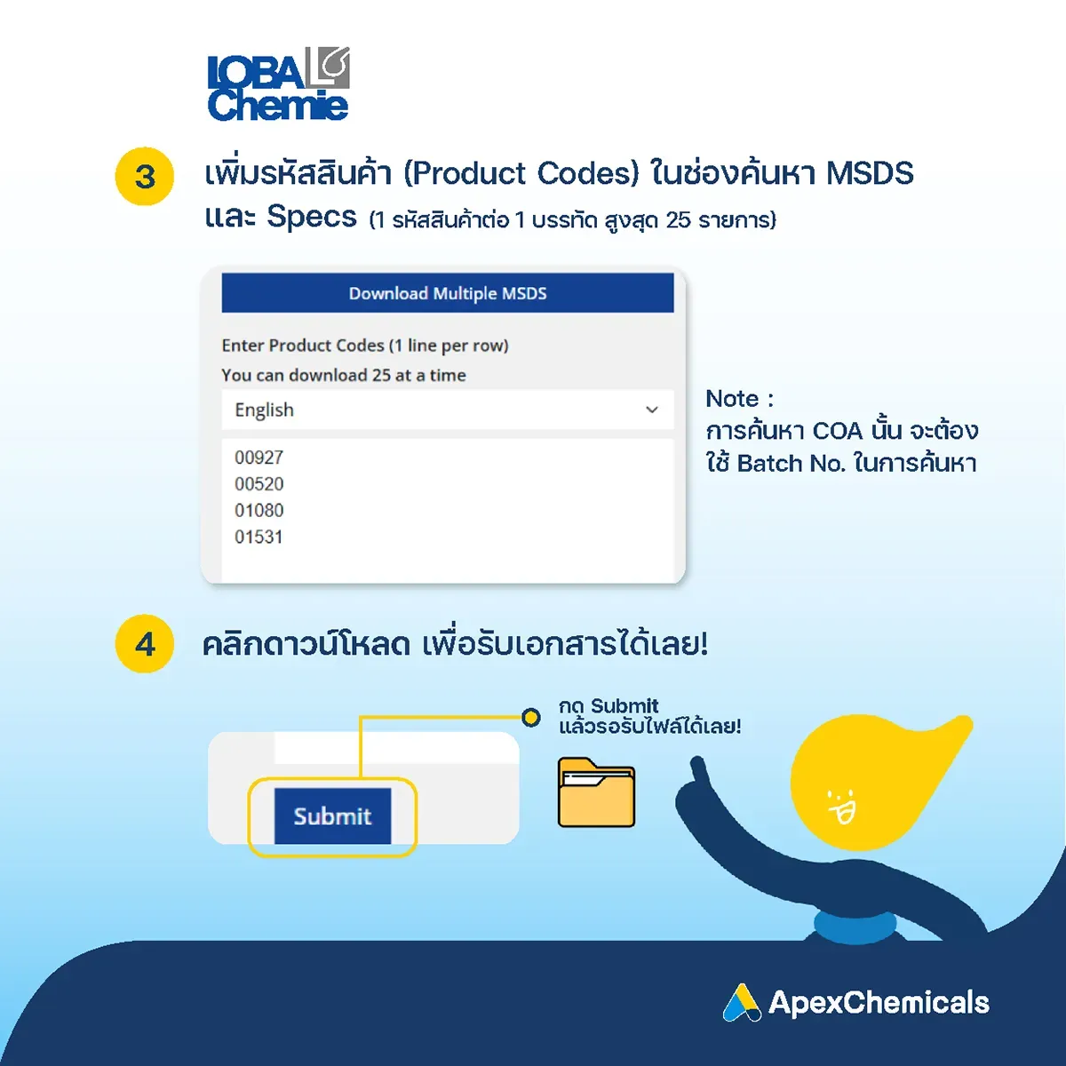 Advanced Chemicals Search
