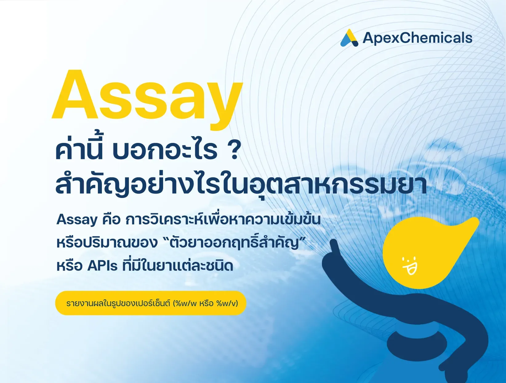 %Assay คืออะไร? สำคัญอย่างไรในอุตสาหกรรมยา