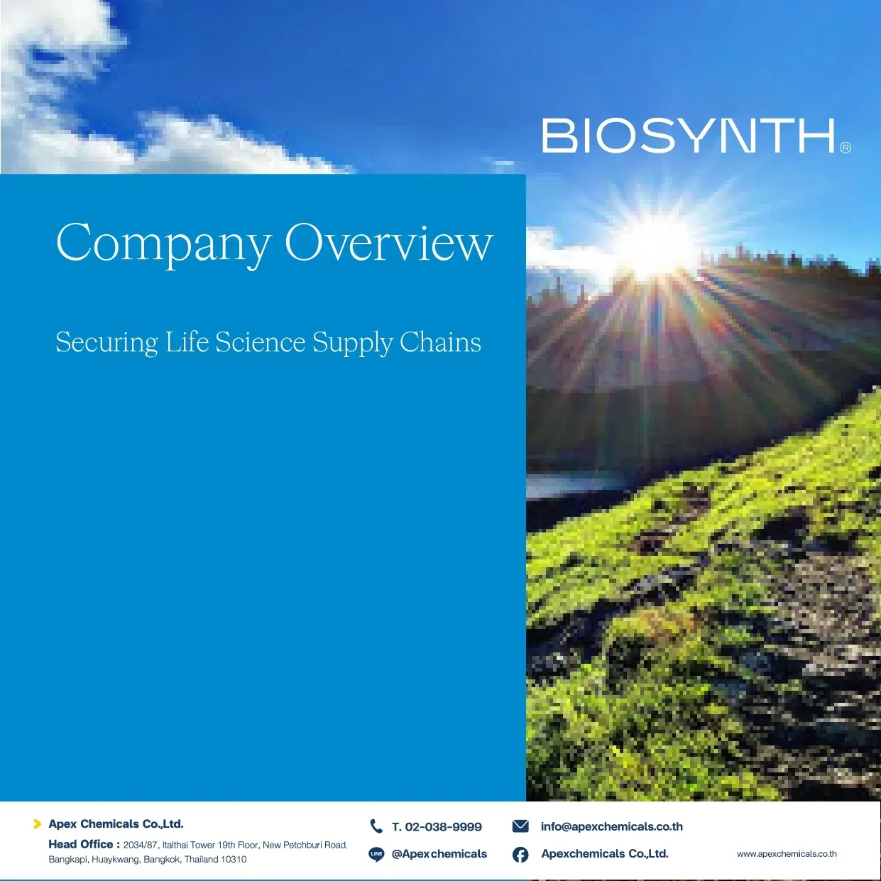 Biosynth Company Overview - 1