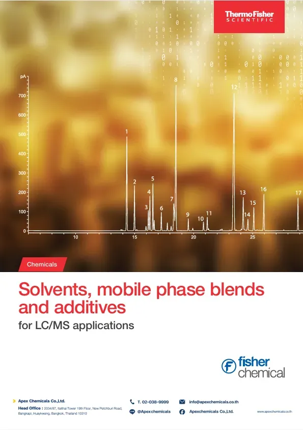 Solvents, Mobile Phase Blends and Additives for LC-MS Applications