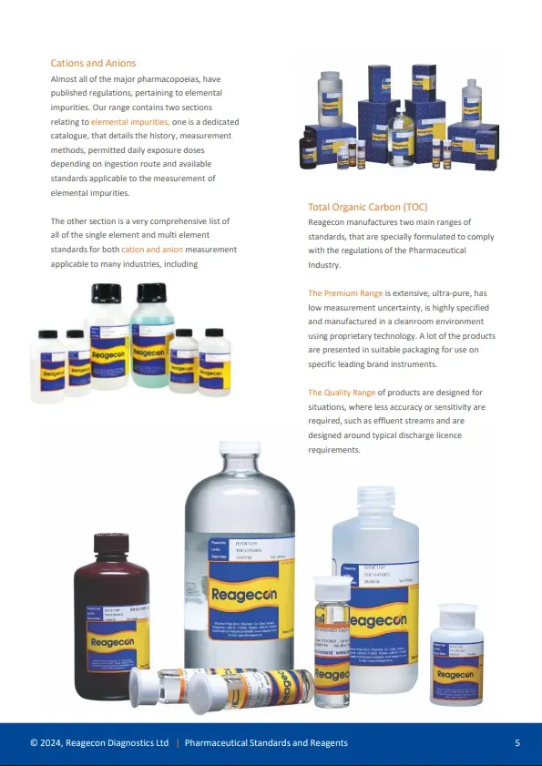 Pharmaceutical Standards and Reagents - 4