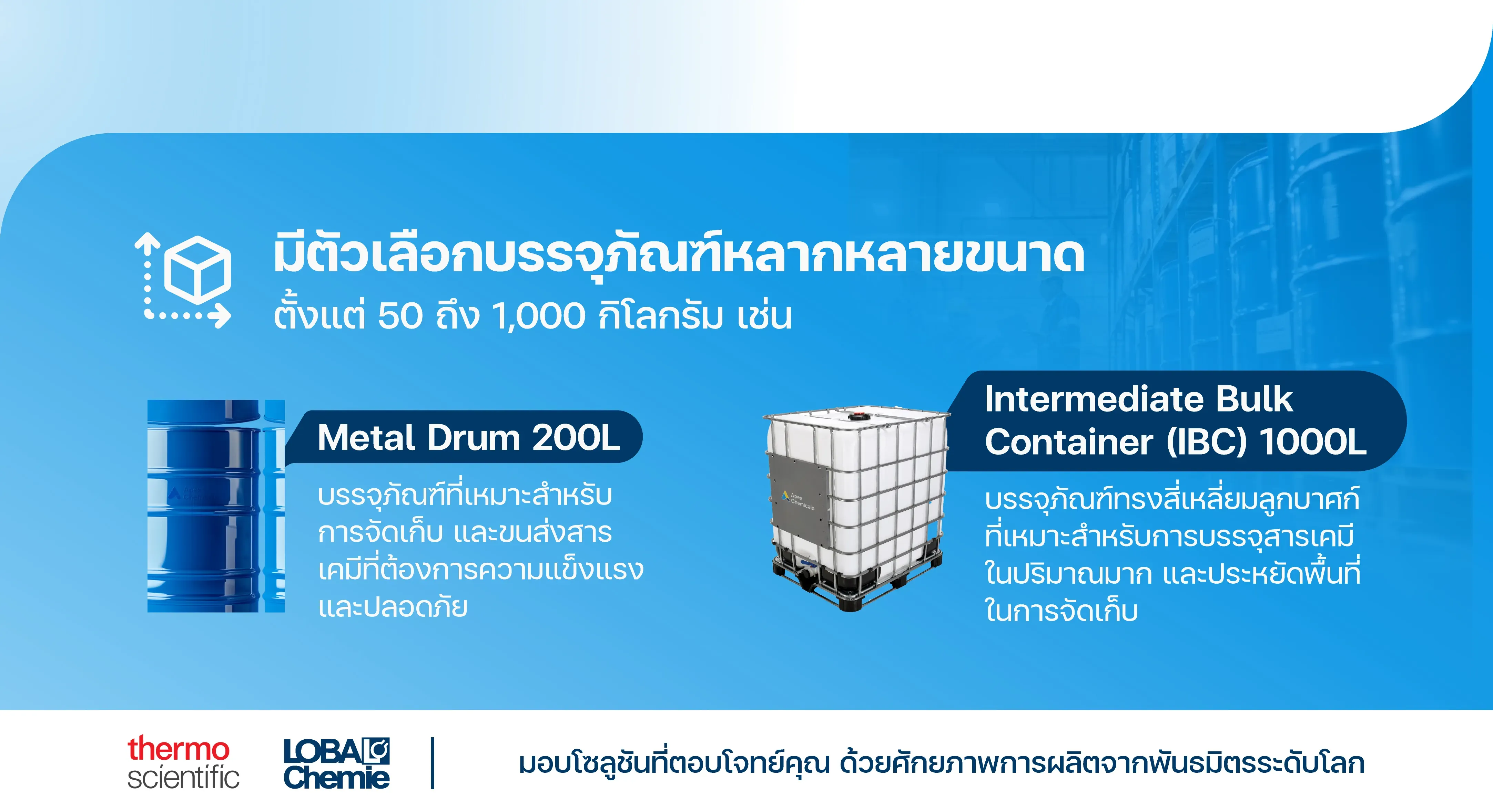 บรรจุภัณฑ์ Semi-Bulk ตัวเลือกการจัดเก็บและขนส่งที่ยืดหยุ่น โดยมีขนาดตั้งแต่ 50 ถึง 1,000 กิโลกรัม
