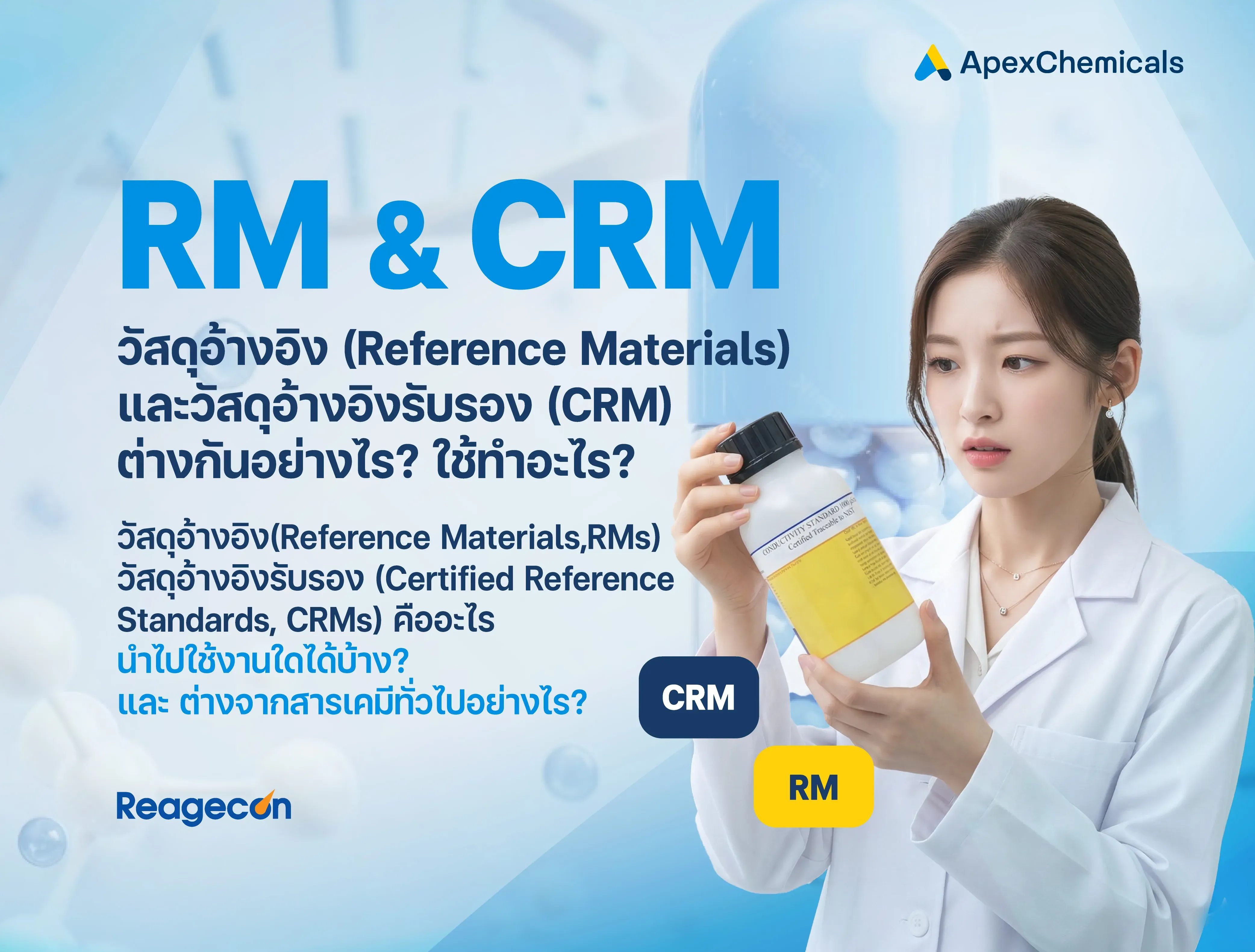 วัสดุอ้างอิงและวัสดุอ้างอิงรับรองเอาไว้ใช้ทำอะไร? 