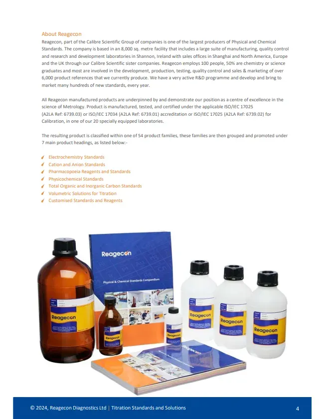 Titration Standards and Reagents - 3