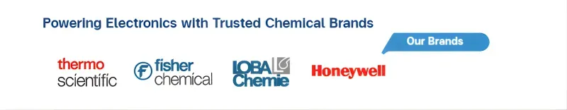สารเคมีเกรดอิเล็กทรอนิกส์ จากแบรนด์ Thermo Scientific, Fisher Chemical, Loba Chemie และ Honeywell